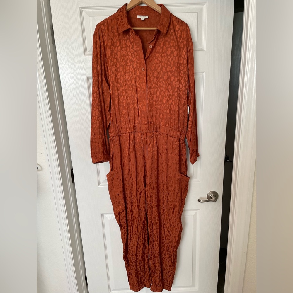 On 34th Cheetah Print Jumpsuit